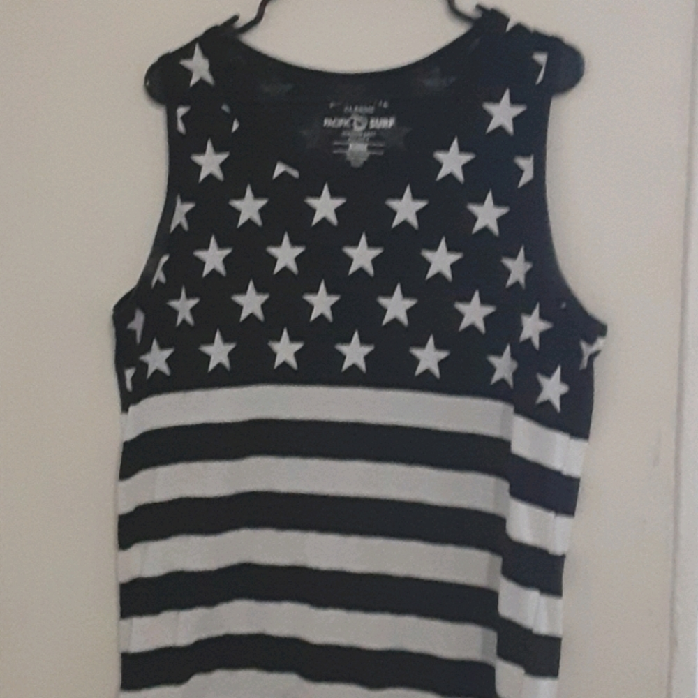 4th of July tank top
